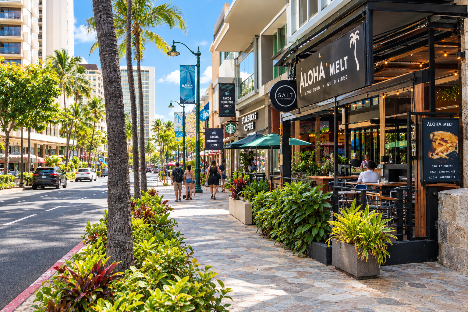 After the Ride: Best Walkable Food & Drink Spots Near XploreRide in Waikiki